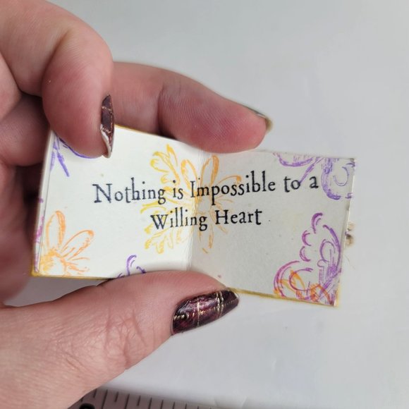🌼 3/$15 Adorable Handmade Yellow Positive Quote Floral Daisy Pinback Brooch - Picture 4 of 7